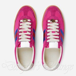 pink and green gucci shoes